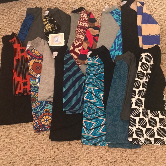 LuLaRoe Other - LuLaRoe Sloan tee lot , Size 2